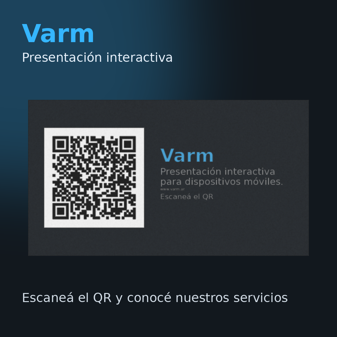 Código QR de VARM